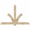 Ekena Millwork Redmond Rough Sawn Timber Gable Bracket, Douglas Fir, 84"W x 56"H x 4"D x 6"F, 16/12 Pitch GBW084X56X0406RED00RDF - alternate 1